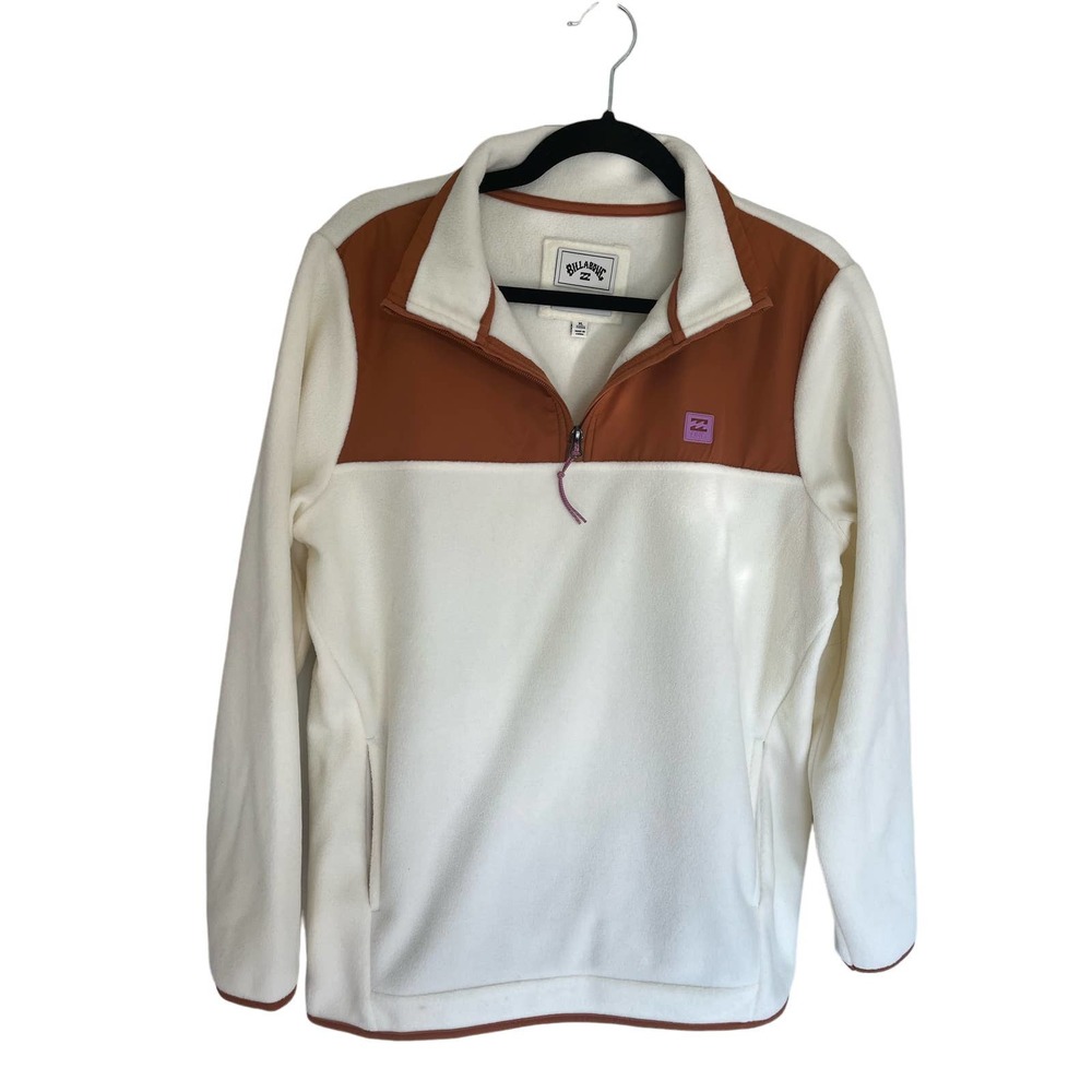 Billabong Womens 1/4 zip Boundry Lite fleece pullover size XL - Picture 4 of 10